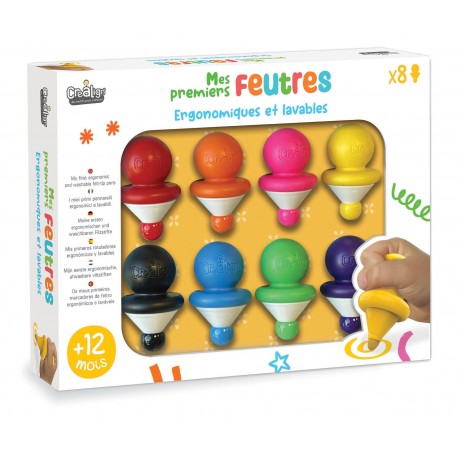 Mes 8 premiers feutres