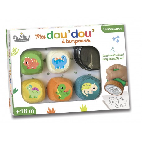 Mes doudous à tamponner – Dinosaures