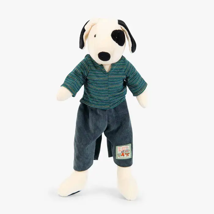 Peluche Julius le chien 50 cm – La grande famille