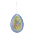 Petit oeuf en métal bleu - La Grande Famille