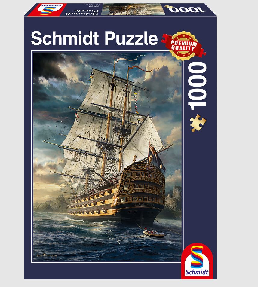 Puzzle Toutes Voiles Dehors – 1000 pièces