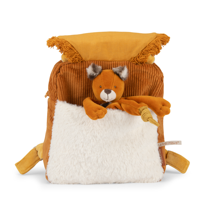 Sac à dos lion Mamba – La forêt Mawa – Crêche et Maternelle