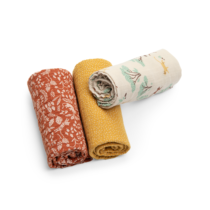 Lot de 3 langes - La forêt Mawa