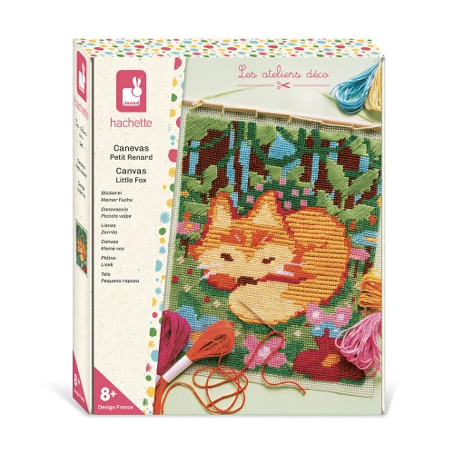 Kit Créatif – Canevas Petit Renard
