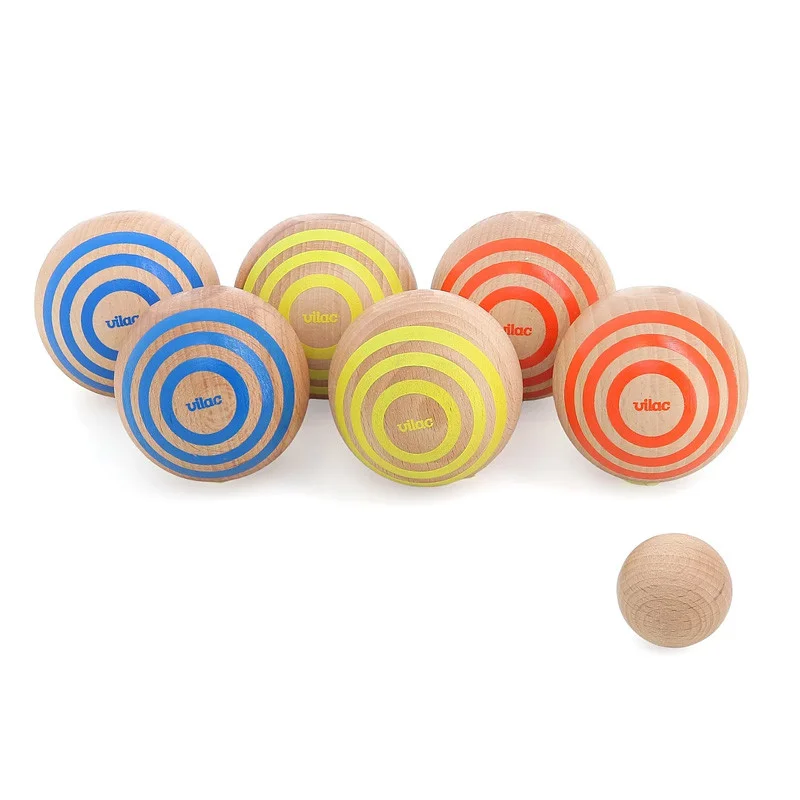 Jeu de pétanque stripes