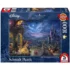 Puzzle Thomas Kinkade - Disney, La Belle et la Bête - 1000 pièces