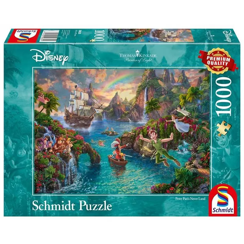 Puzzle Thomas Kinkade – Disney, Peter Pan – 1000 pièces