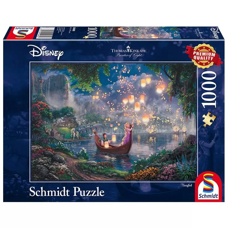 Puzzle Thomas Kinkade – Disney, Raiponce – 1000 pièces