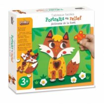 Tableaux faciles Portraits en relief - Animaux de la forêt