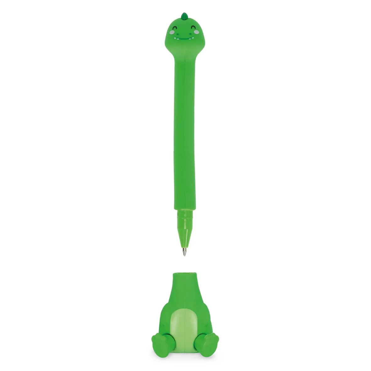 Legami – Stylo à bille avec base – Dino