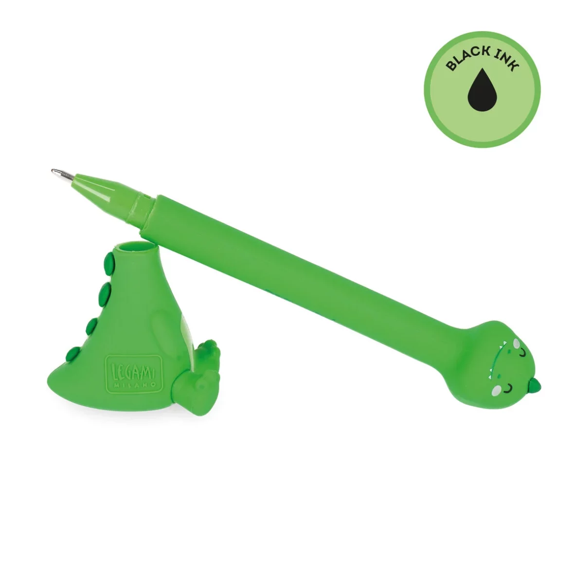 Legami – Stylo à bille avec base – Dino2