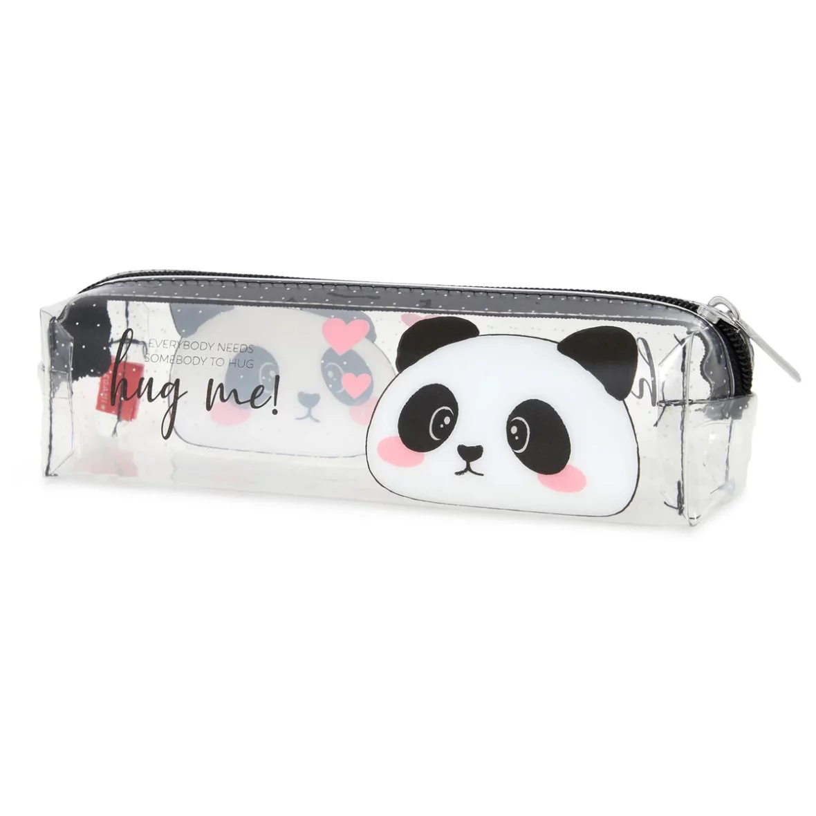 Legami – Trousse Transparente Souple Panda – Pencil Case